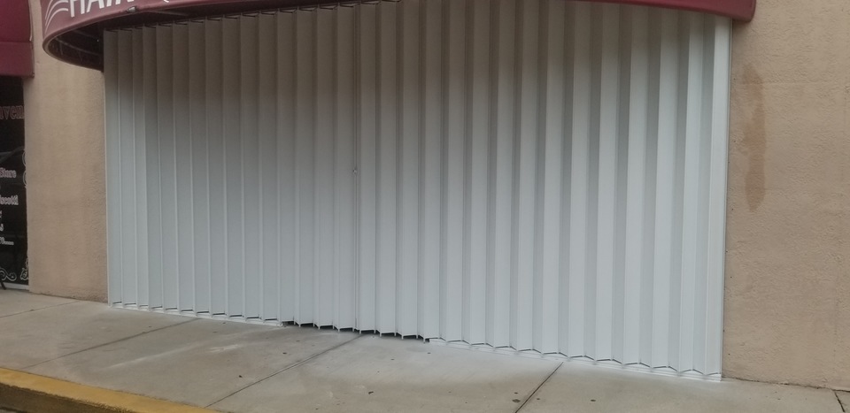 Accordion Hurricane Shutters