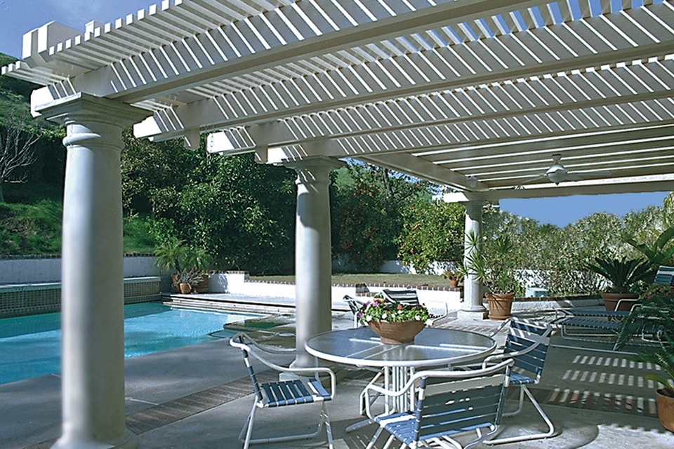 Lattice Pergola Patio